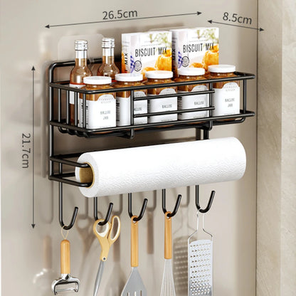 Kitchen Refrigerator Side Shelf Spice Storage Rack Space Saving Kitchen Fridge Shelf Rack Refrigerator Kitchen Organizer Shelf