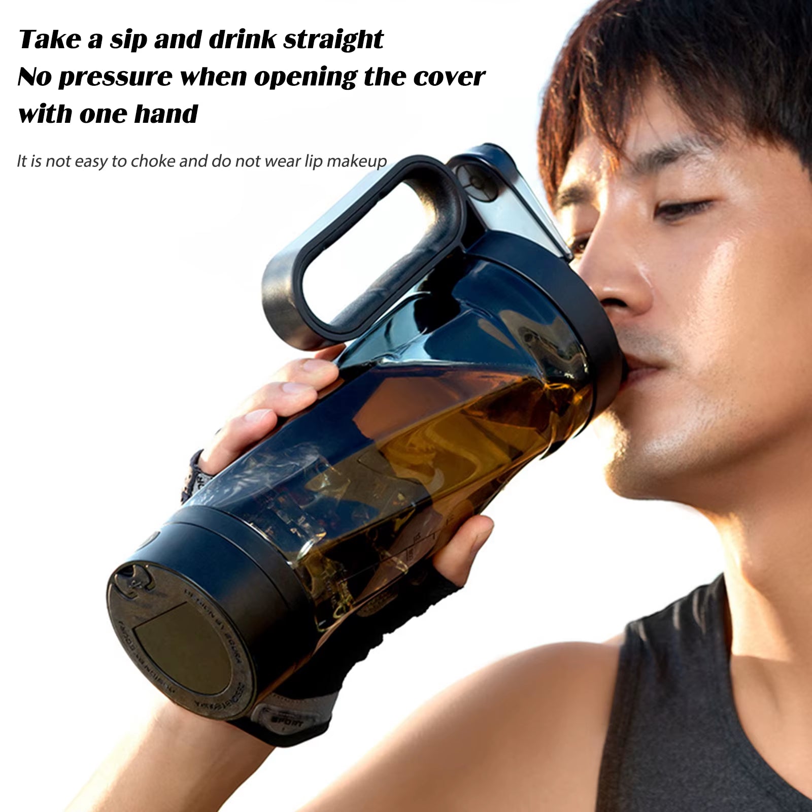 1000Ml Travel Electric Protein Powder Mixing Cup Automatic Shaker Sport Water Bottle Drinking Mixer Shake Cups with Scale