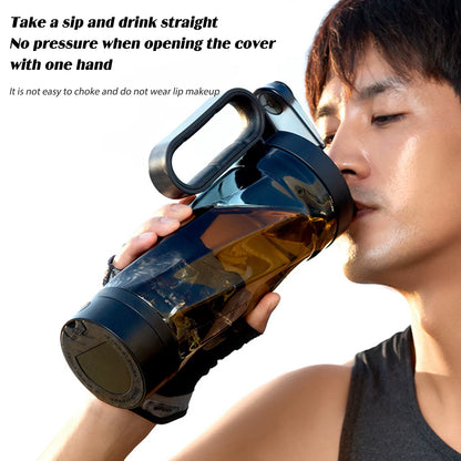 1000Ml Travel Electric Protein Powder Mixing Cup Automatic Shaker Sport Water Bottle Drinking Mixer Shake Cups with Scale